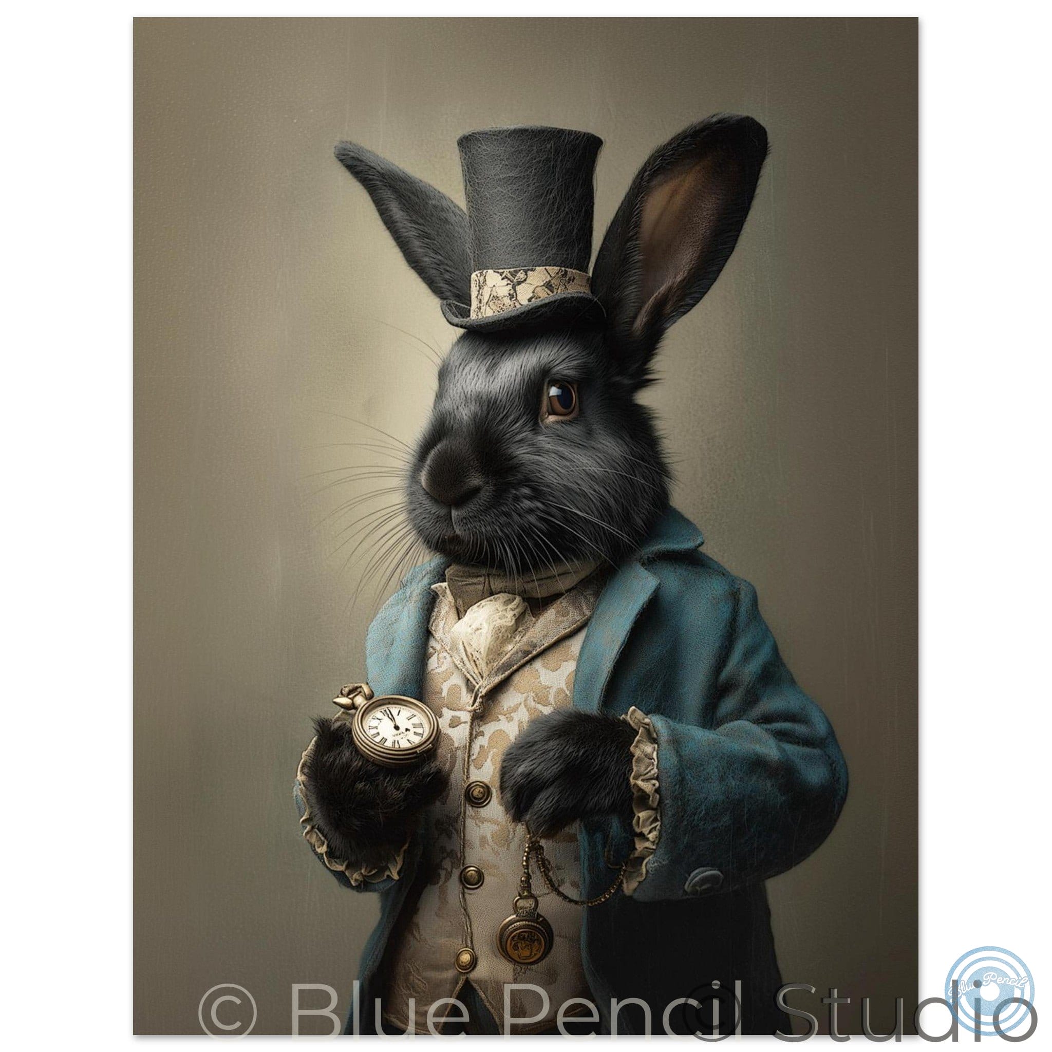Rabbit wall art