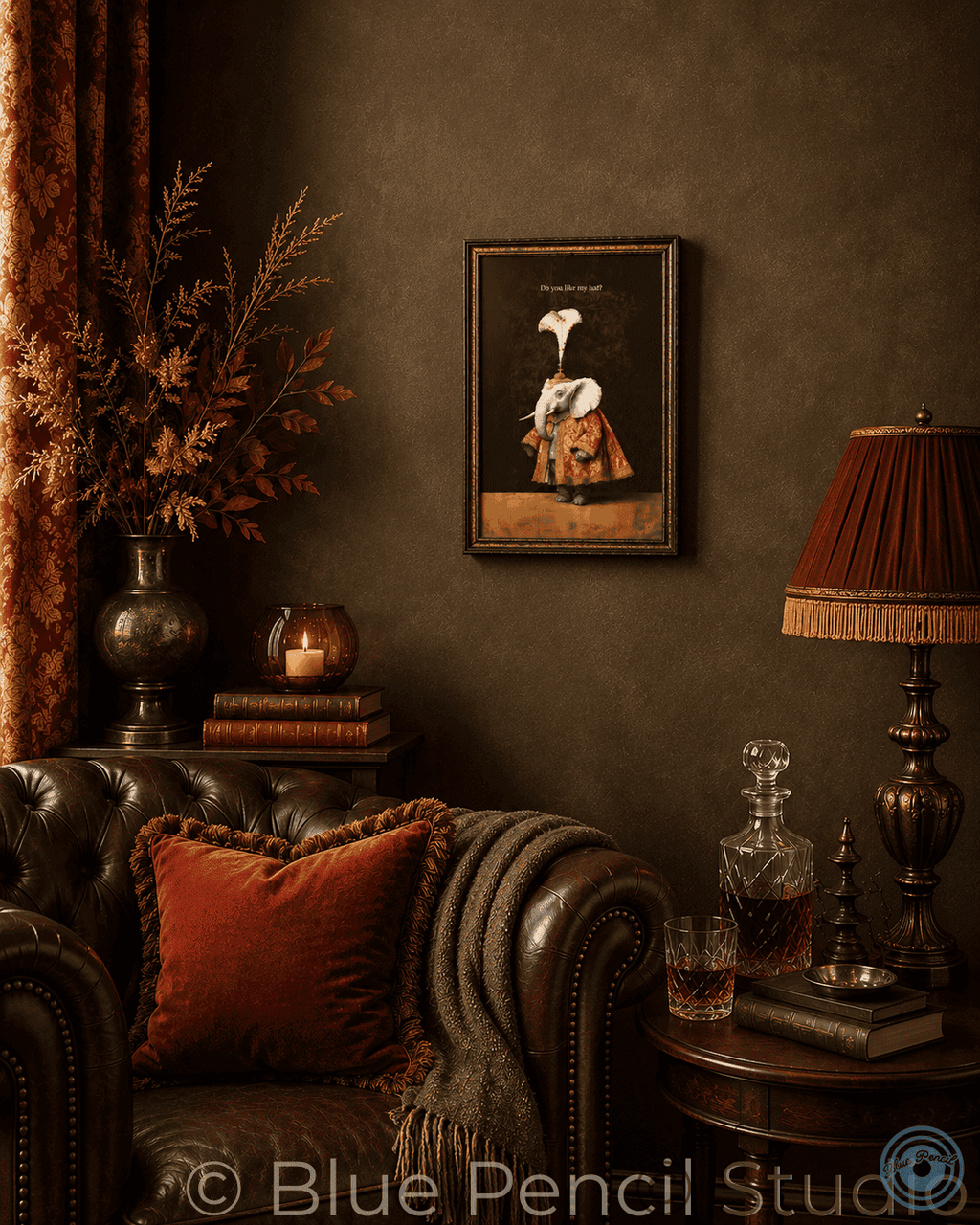 Elephant Art – Do You Like My Hat?