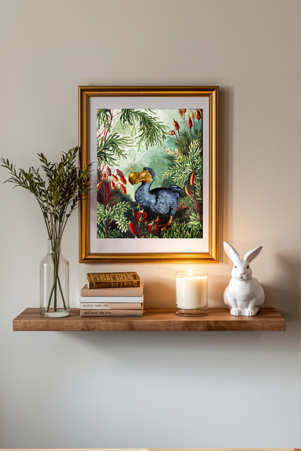 Dodo poster-The Last Blue Dodo