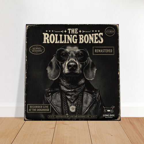 Dachshund on an Album cover poster