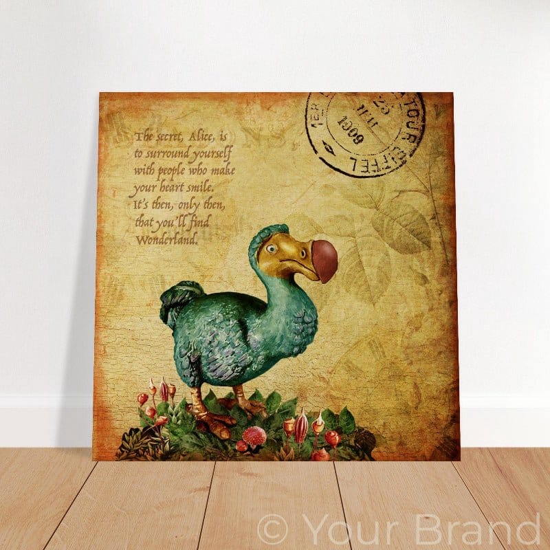 Hand painted dodo art