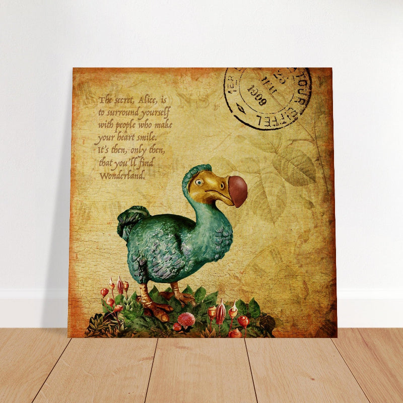 Hand painted dodo art