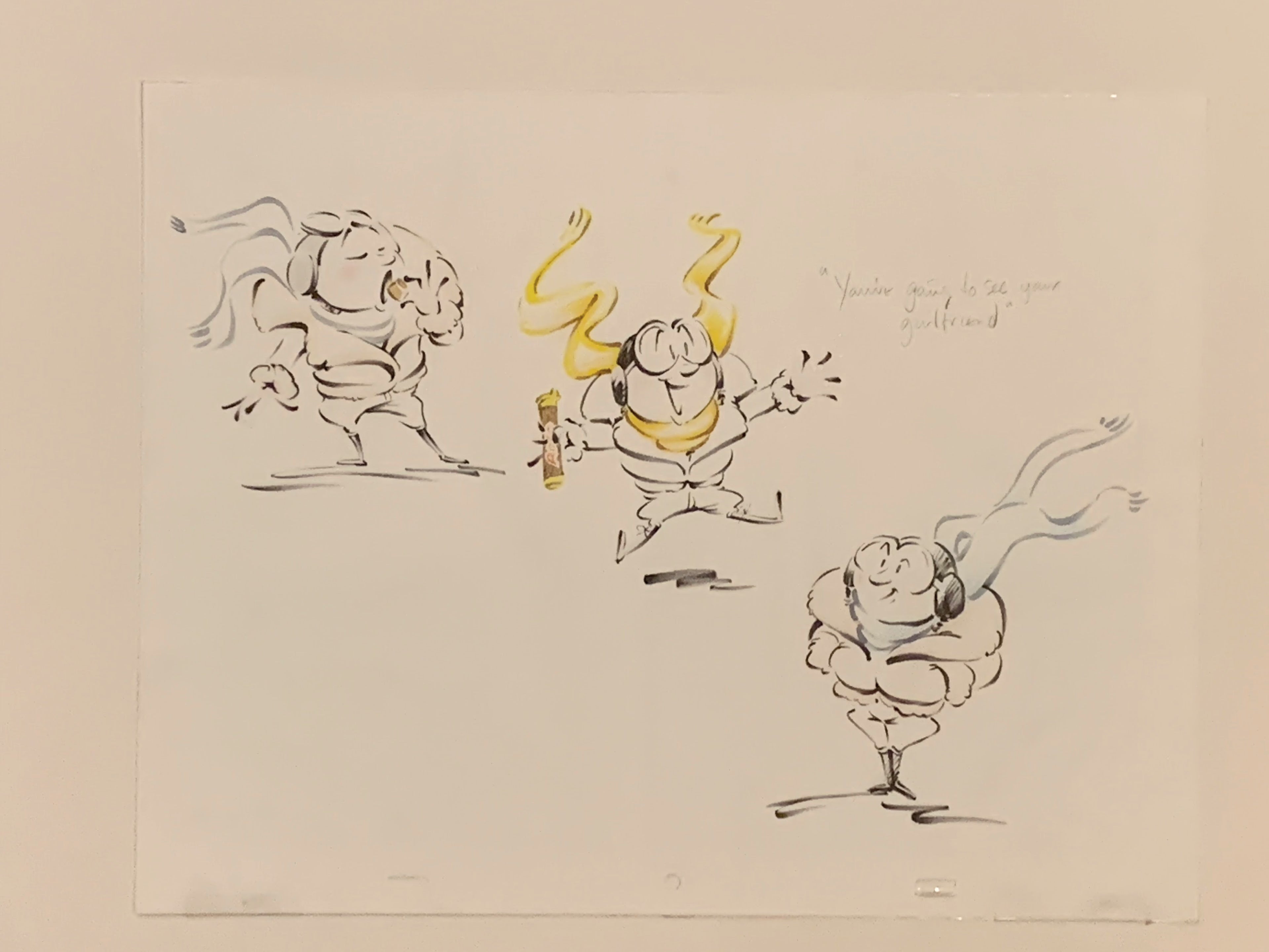 Rolo commercial-original animation drawing 1985-Eric Goldberg