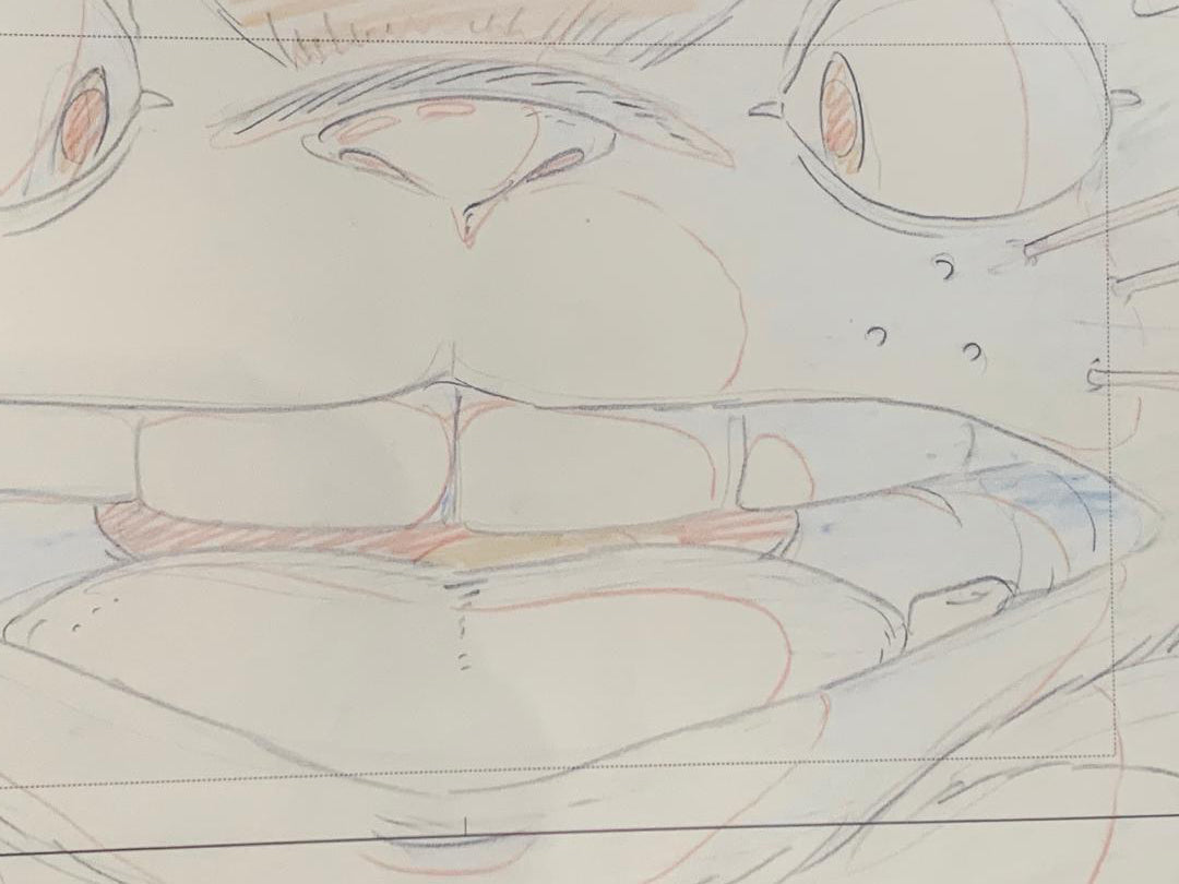 My neighbour Totoro-Studio Ghibli Animation layout sketch-Reproduction print