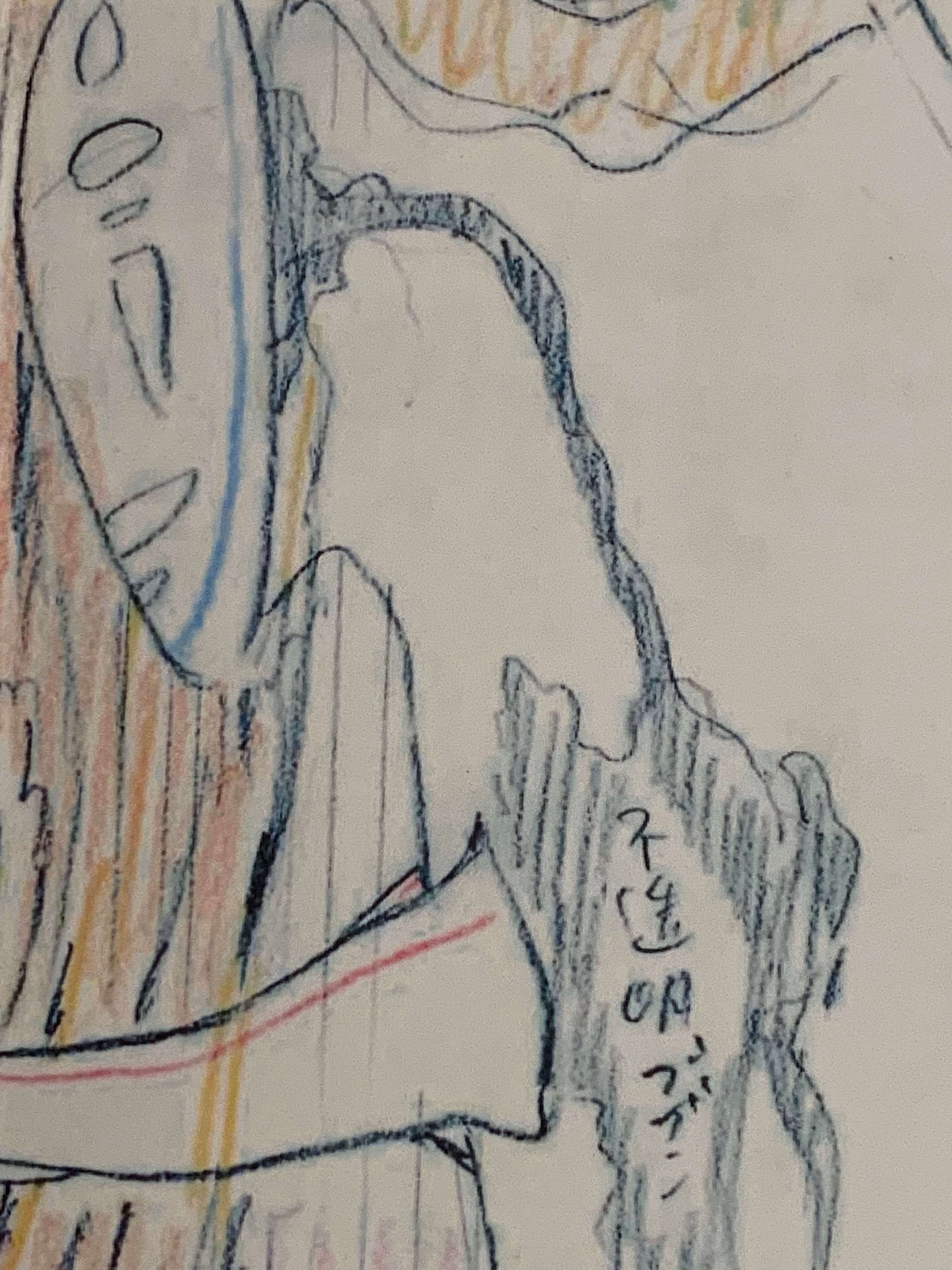 Spirited Away-Ghibli Animation layout sketch-Reproduction