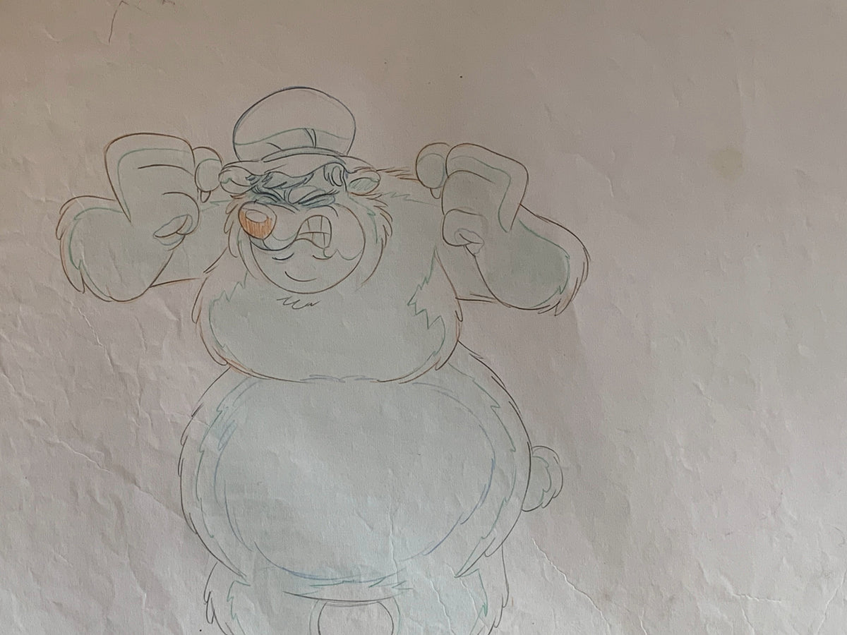 Weetabix commercial 'Bears with Sore Heads'.  Mama bear. Original drawing. 1990 (Copy) (Copy)